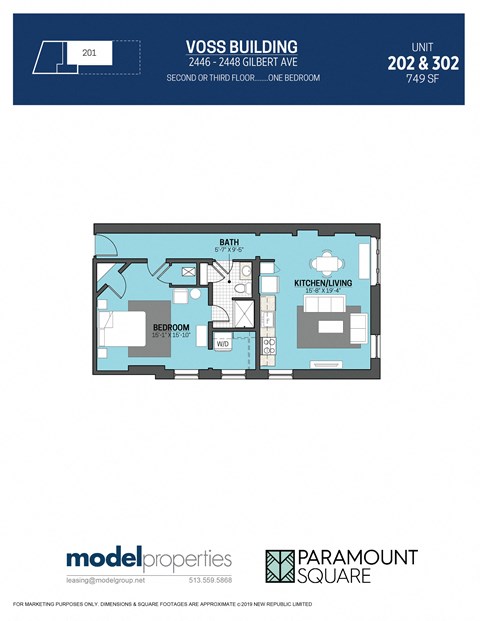 1826 Race Street Studio-1 Bed Apartment for Rent - Photo Gallery 7